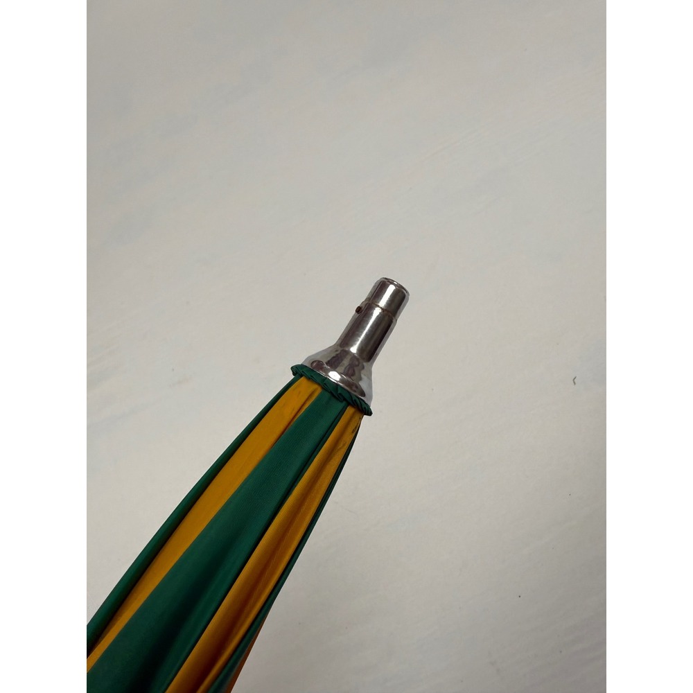 Vintage Oregon Ducks Shedrain Umbrella Green Yellow Donald‎ Duck Logo Golf Size - Picture 7 of 8